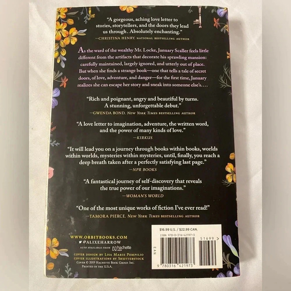 3/&20 Alix E. Harrow - The Ten Thousand Doors of January - Softcover Novel - Picture 2 of 2